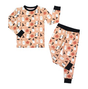 Bamboo Two Piece Halloween Pajamas - Boo-Tastic Glow In The Dark