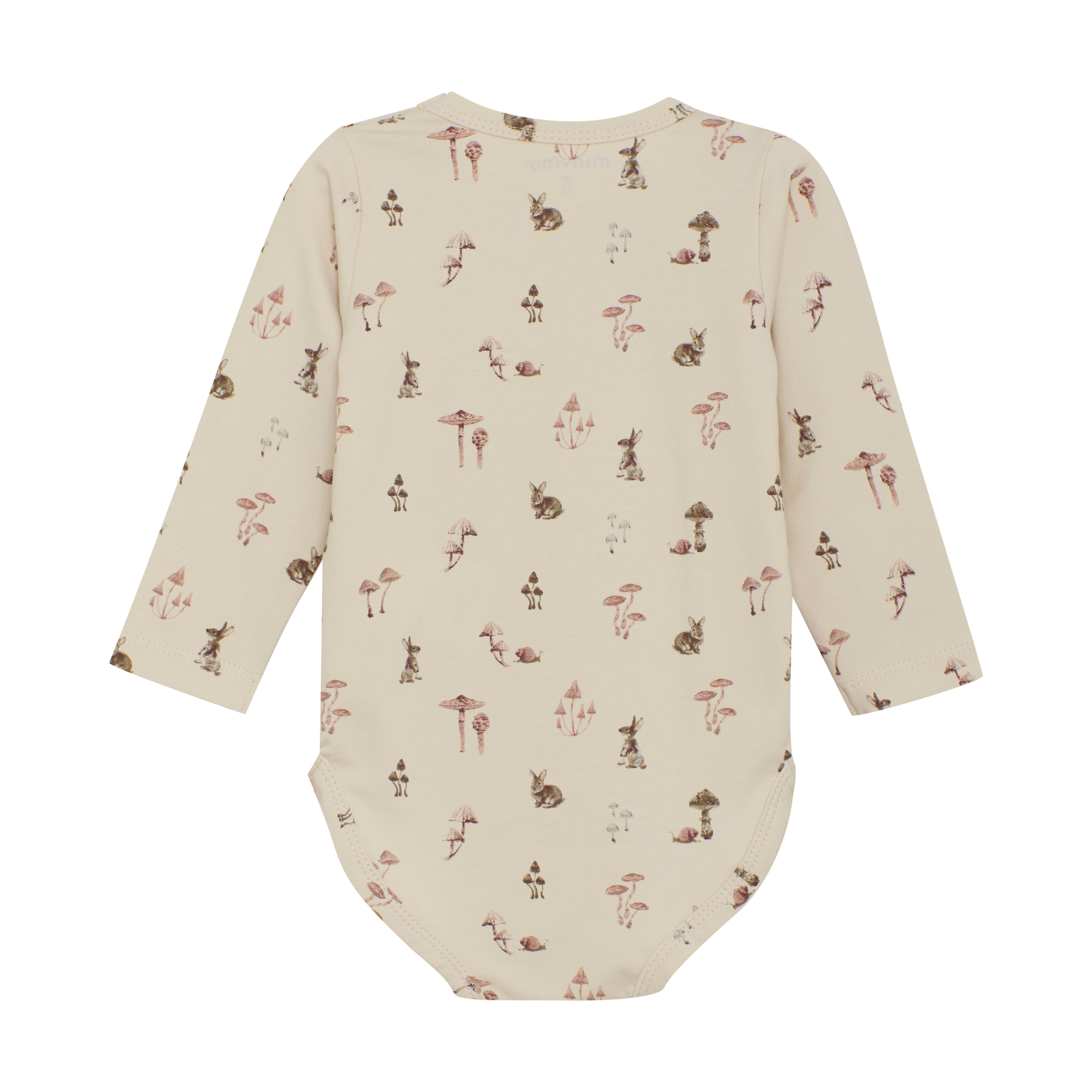 Long Sleeve Bodysuit - Bunny Woodland