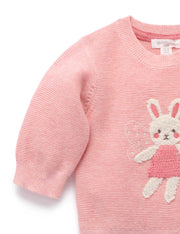 Magical Forest Sweater - Blush Melange