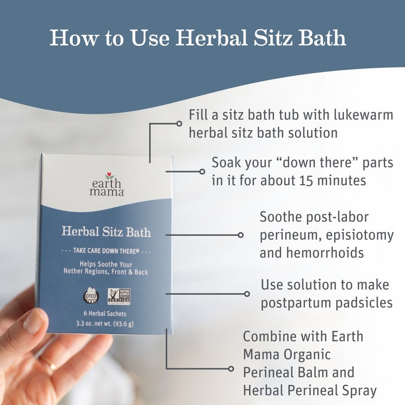 Organic Herbal Sitz Bath