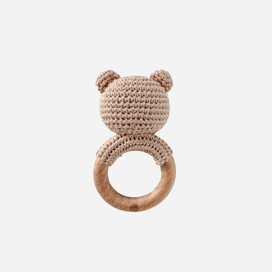 Baby Teether Rattle - Bear