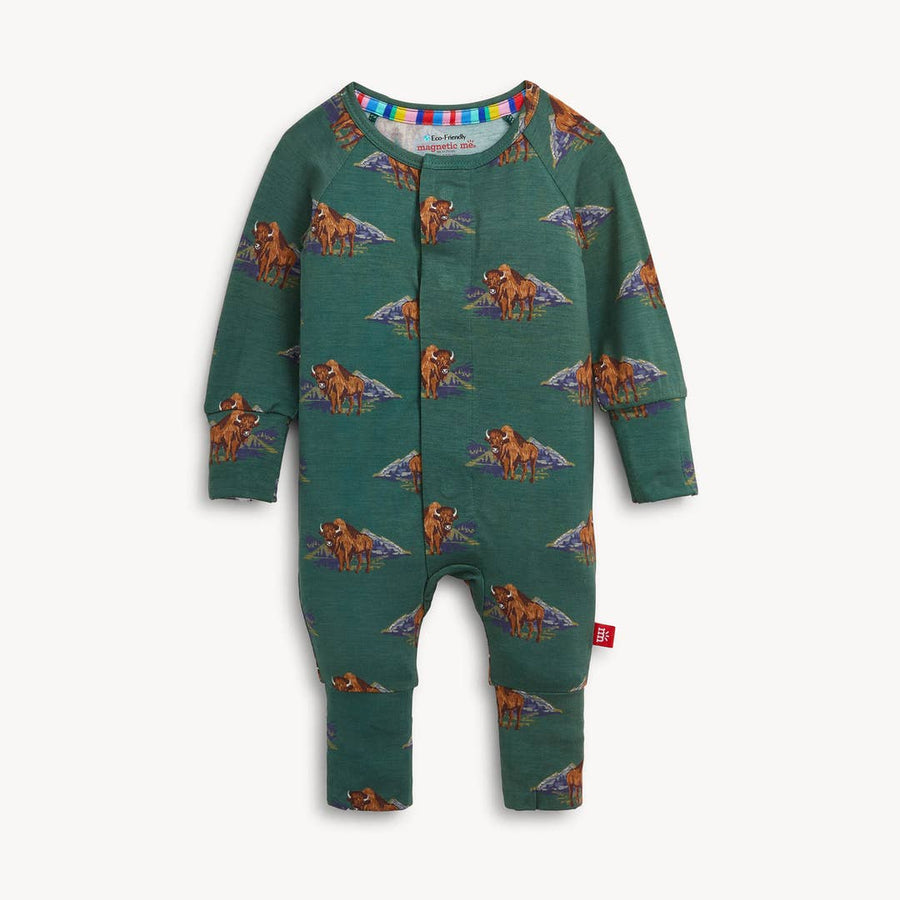 Modal Magnetic Convertible Coverall - Bison