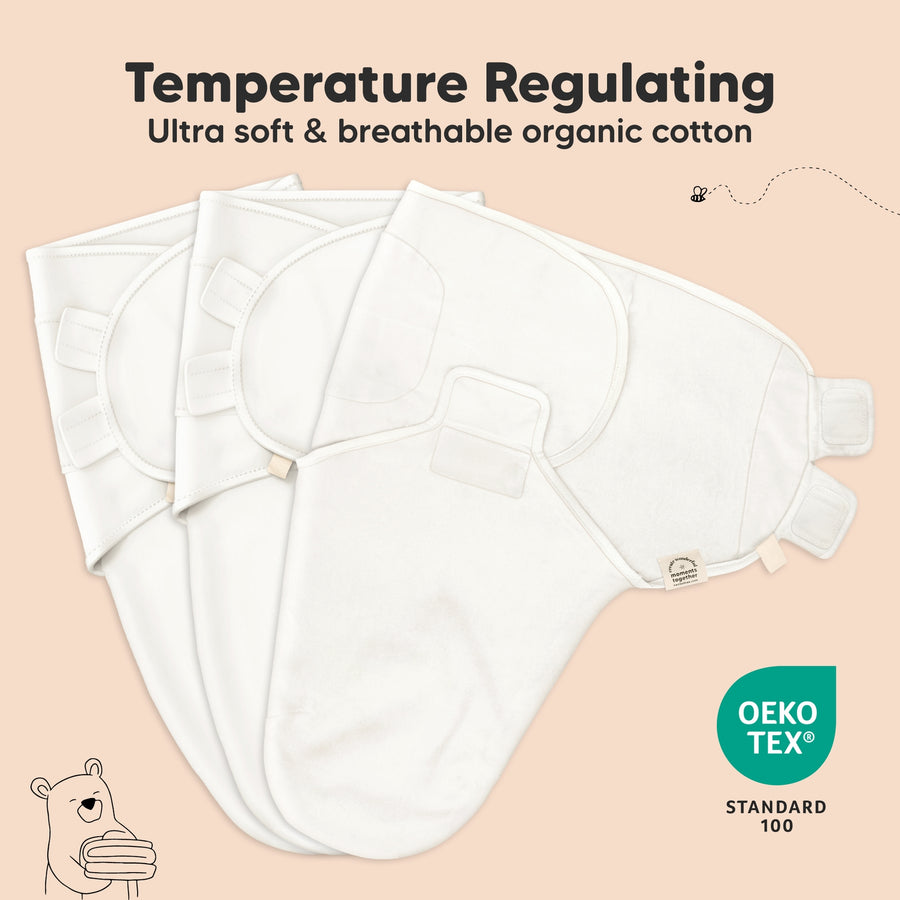 SOOTHE Swaddle Wraps - 3-Pack (Blossom)
