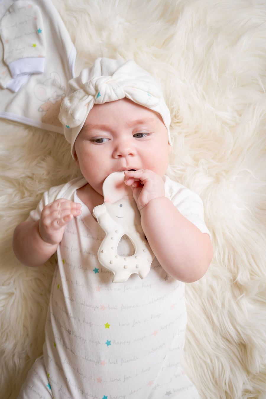 Meiya the Mouse Natural Rubber Teether