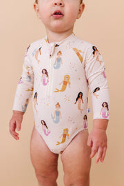 Rash Guard Swimsuit - Mermaid