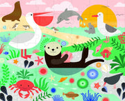 Two Sided On-The-Go Puzzle - Under The Sea