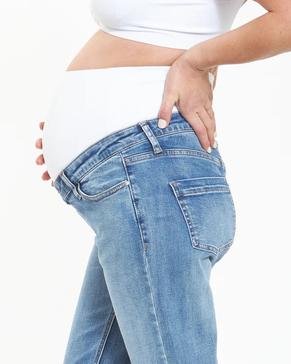 Hunter Over Bump Crop Jean - Vintage Wash
