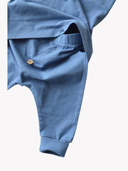 Grow With Me Dungarees - MIdnight