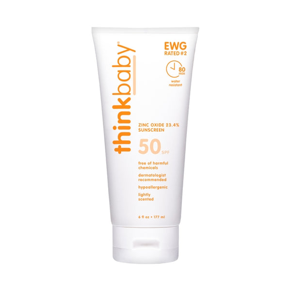 Thinkbaby Safe SPF-50+ Sunscreen - 6 oz