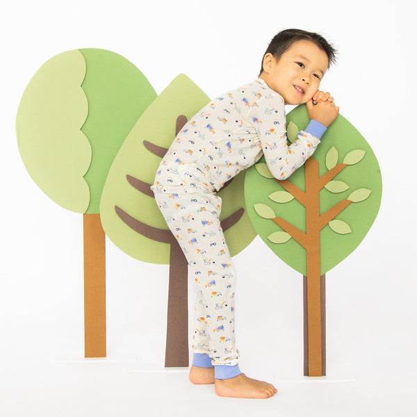 Modal Magnetic Toddler Pajamas - Can You Dig It