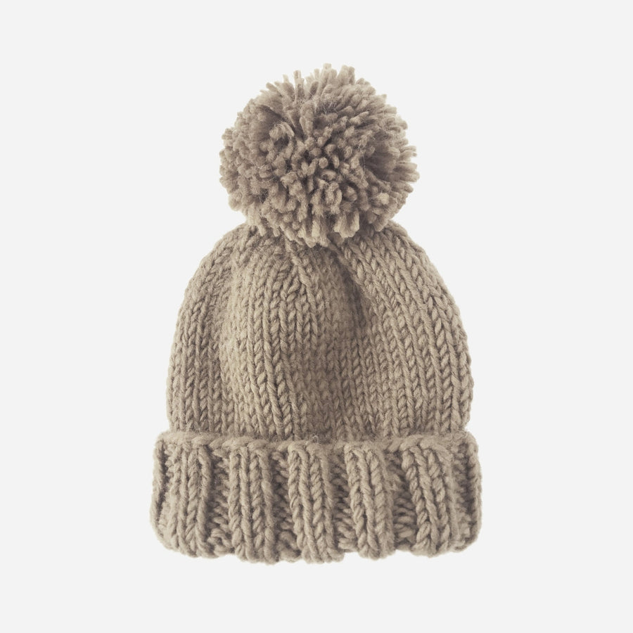 Classic Pom Knit Hat - Various Colors