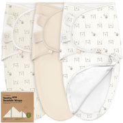 SOOTHE Zippy Swaddle Wraps - 3-Pack (Bumble Bear)