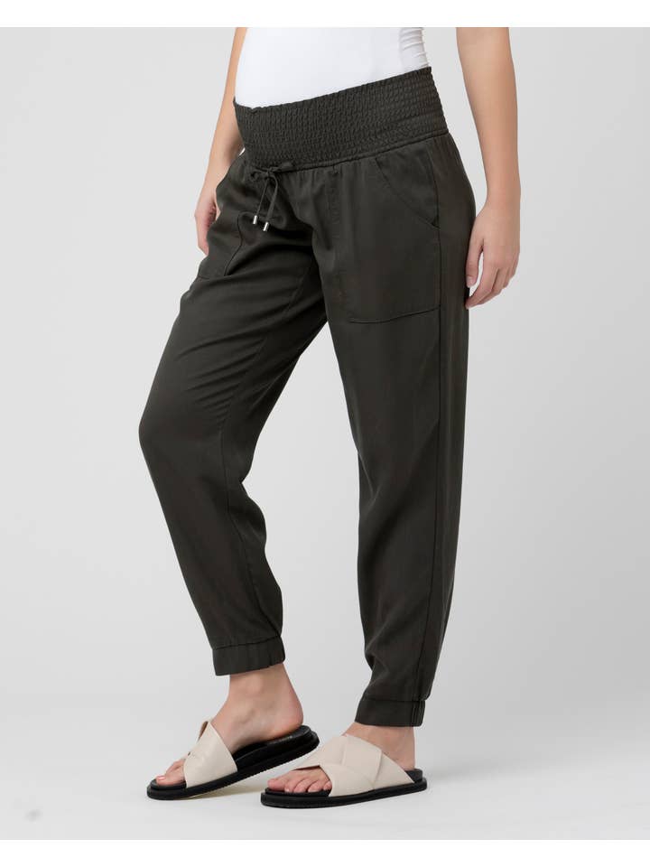 Tencel Off Duty Pant - Black