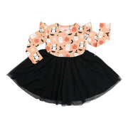 Bamboo Tulle Halloween Dress - Boo-Tastic Glow In The Dark