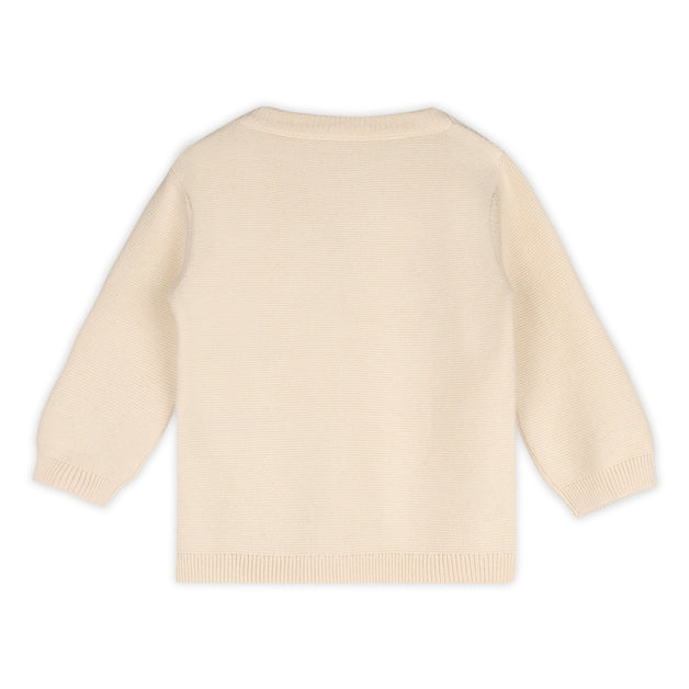 Safari Knit Organic Cotton Pullover - Natural