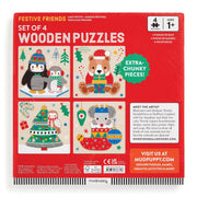 Wooden Puzzles - Festive Friends