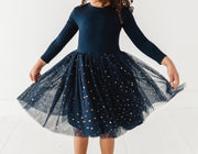 Bamboo + Tulle Dress - Esme