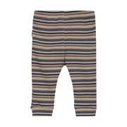 Ribbed Leggings - China Blue Stripe