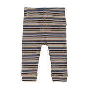 Ribbed Leggings - China Blue Stripe