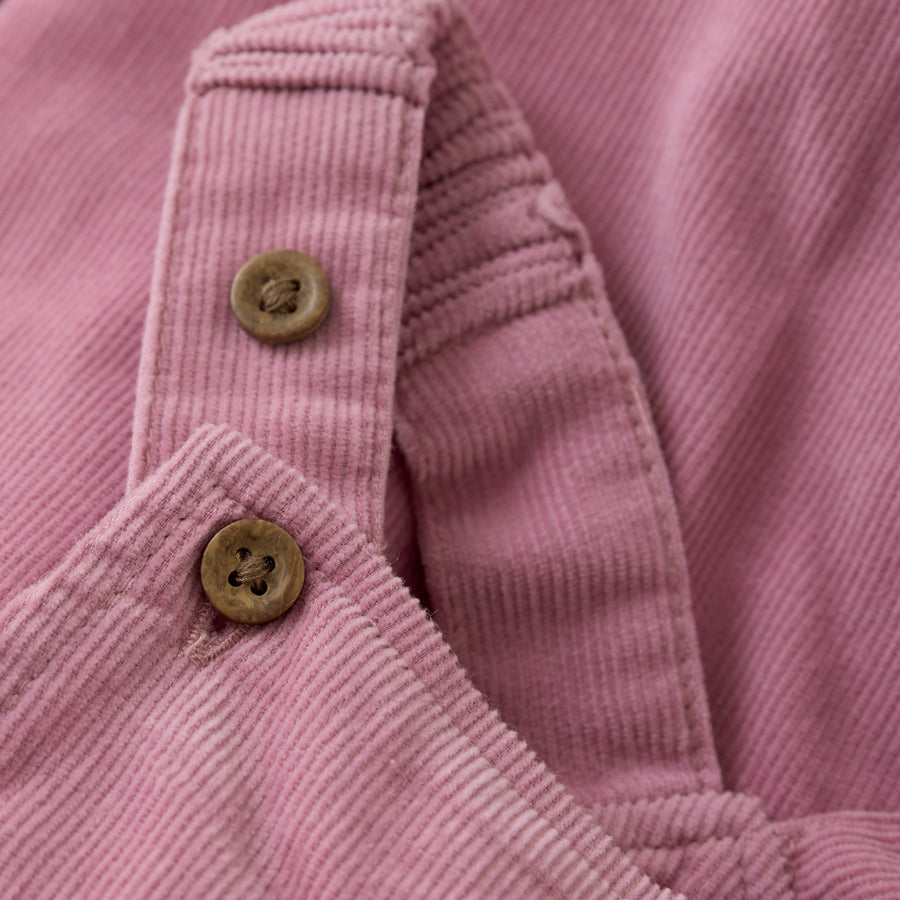 Overall Corduroy with Lining - Mauve Orchid
