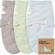 SOOTHE Swaddle Wraps - 3-Pack (Ripple)