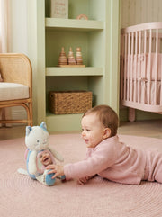 Itzy Bitzy Sensory Tummy Time Mirror - Kitty