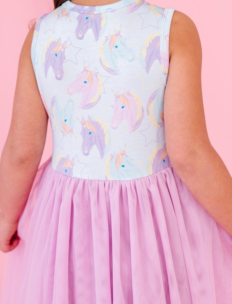 Bamboo + Tulle Dress - Unicorn Tutu Dress - Gemma