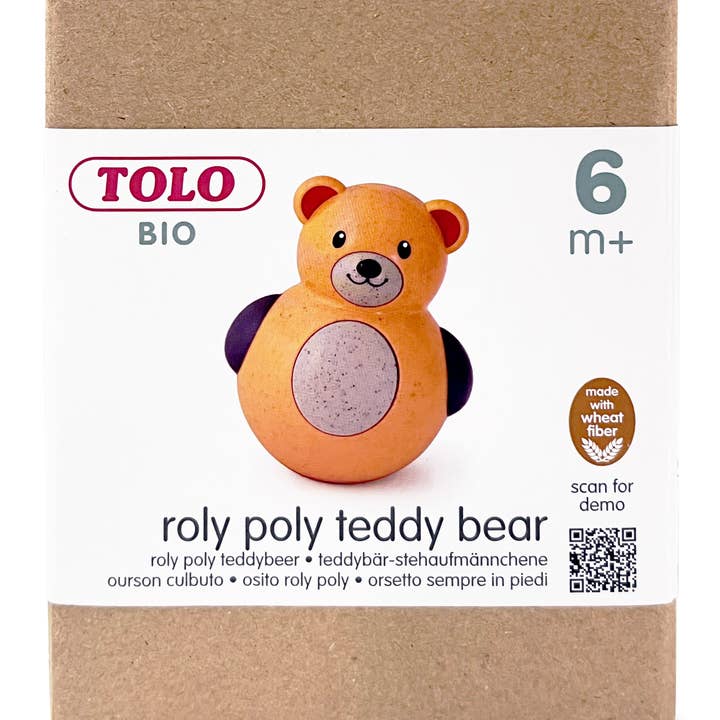 Roly Poly Teddy Bear