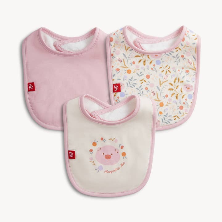 Modal Magnetic Bib Set - Oinklet
