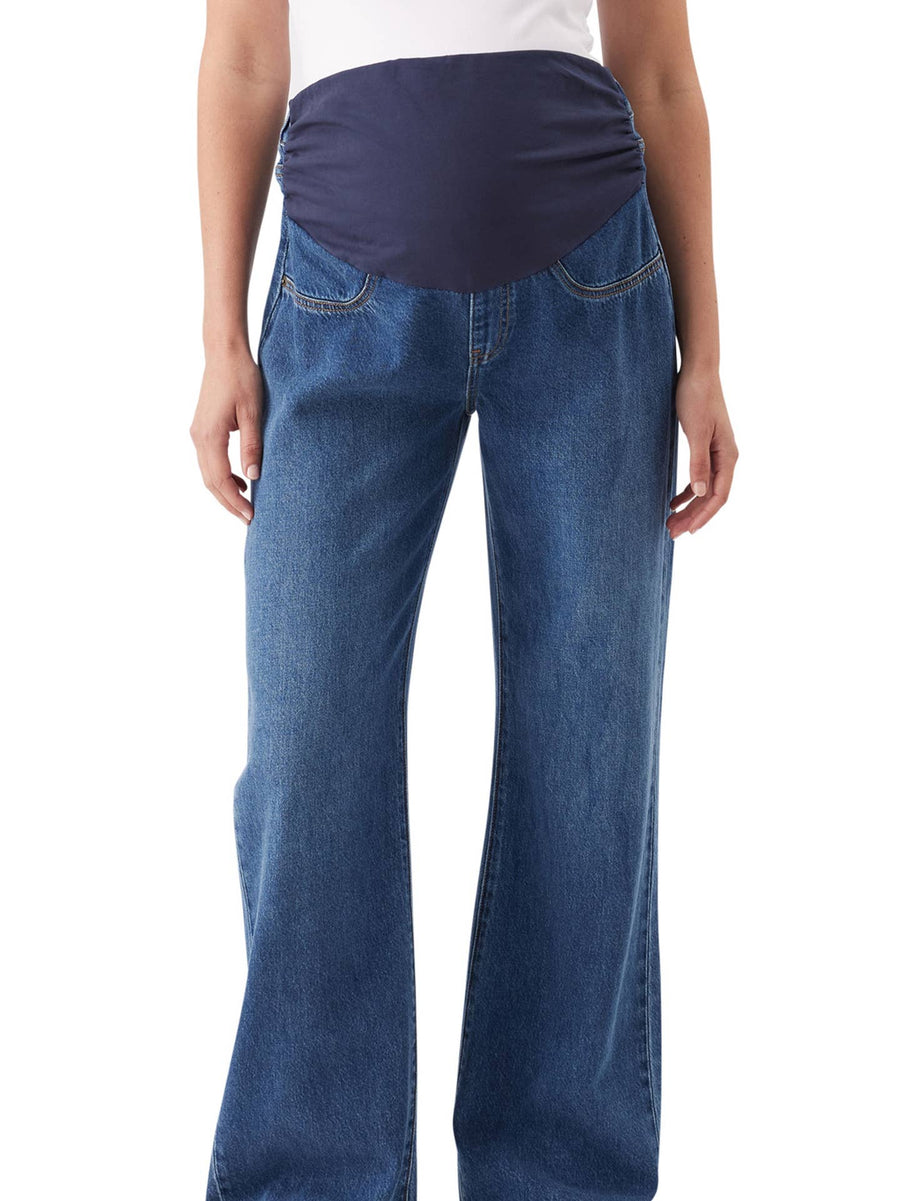 Billie Over Bump Jean - Dark Wash
