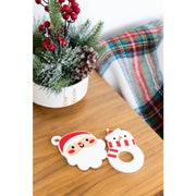 Silicone Christmas Teether - Holiday Snowman