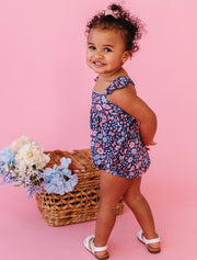 Baby Bamboo Bubble Romper - Mae