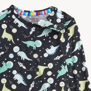 Modal Magnetic Long Sleeve Toddler Pajamas - Astroceratops