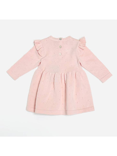 Milan Ruffle & Bobble Knit Dress