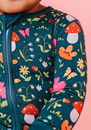 Bamboo Convertible Footie - Sylva