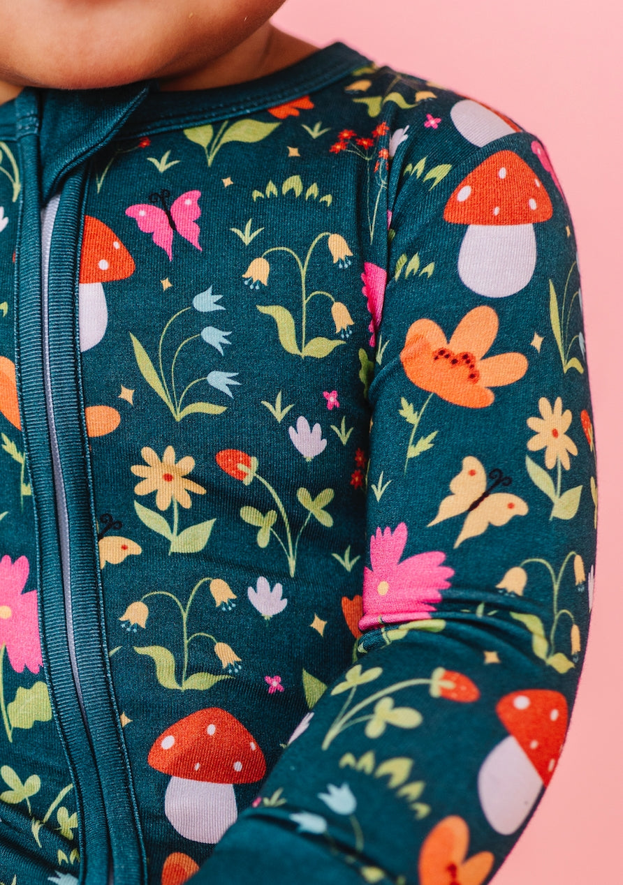 Bamboo Convertible Footie - Sylva