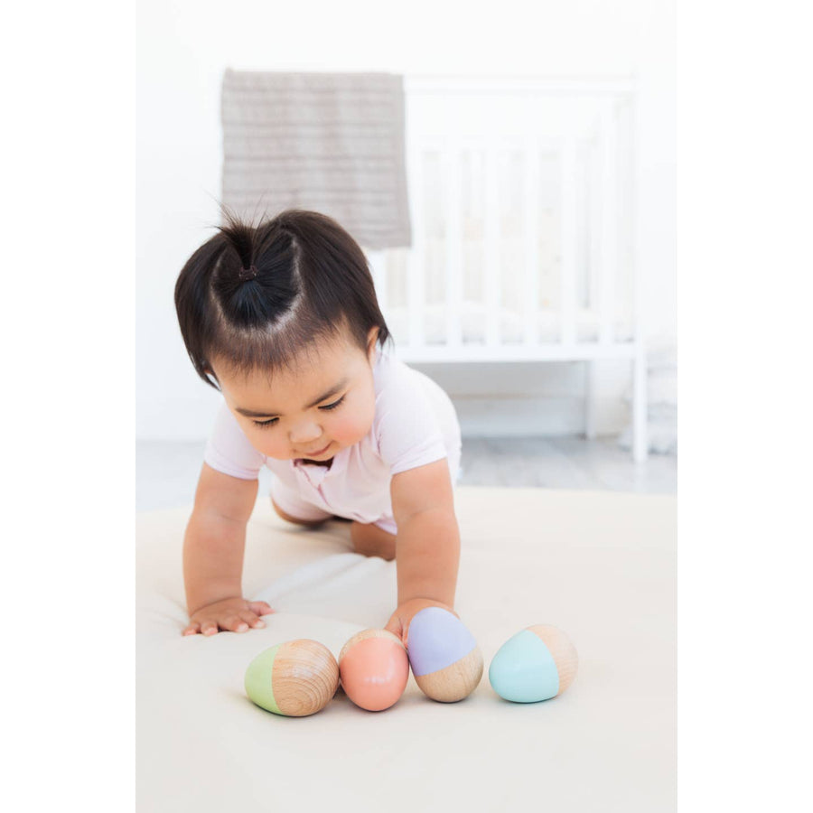 Wooden Egg Shakers Toy