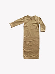 Shoulder Snap Gown - Honeycomb