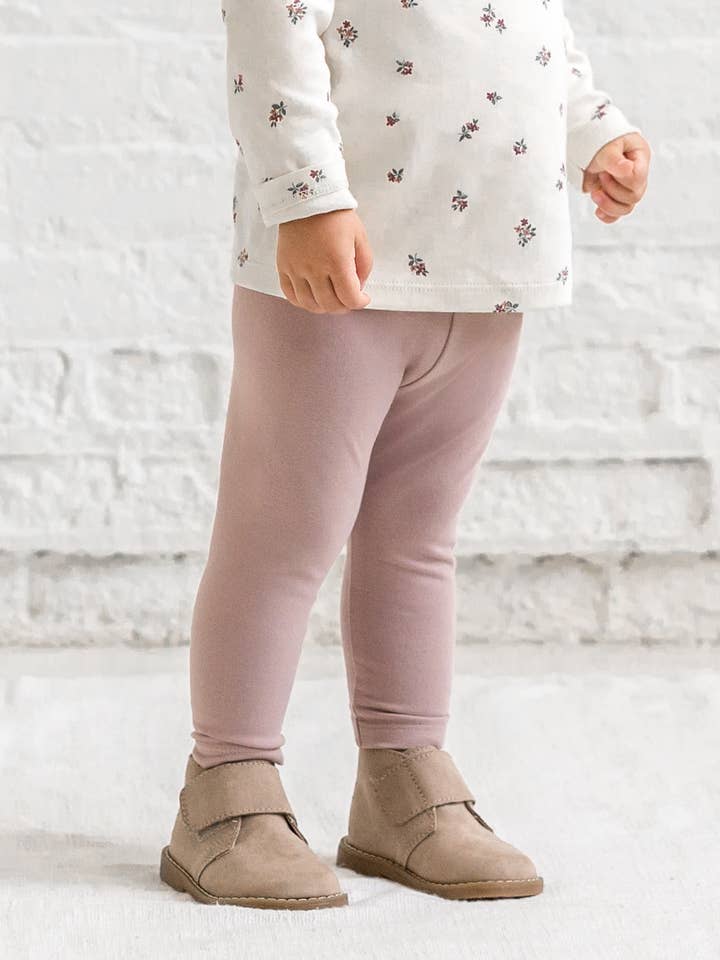 Organic Jay Leggings - Mauve
