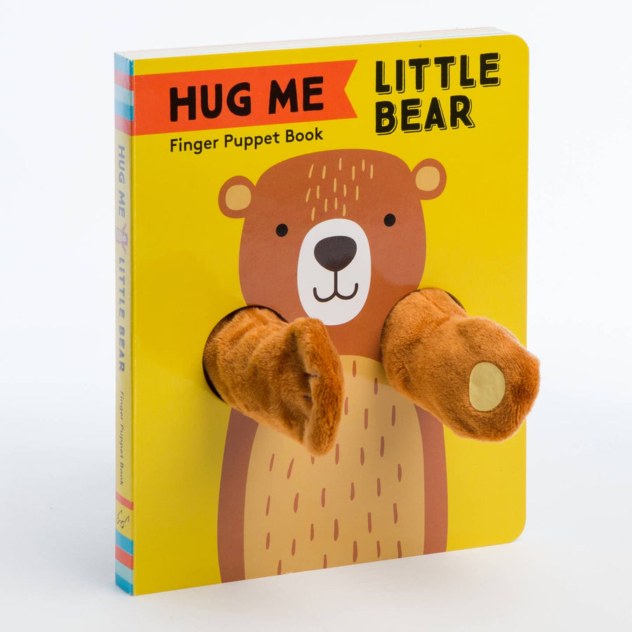Hug Me Little Bear: Finger Puppet Book