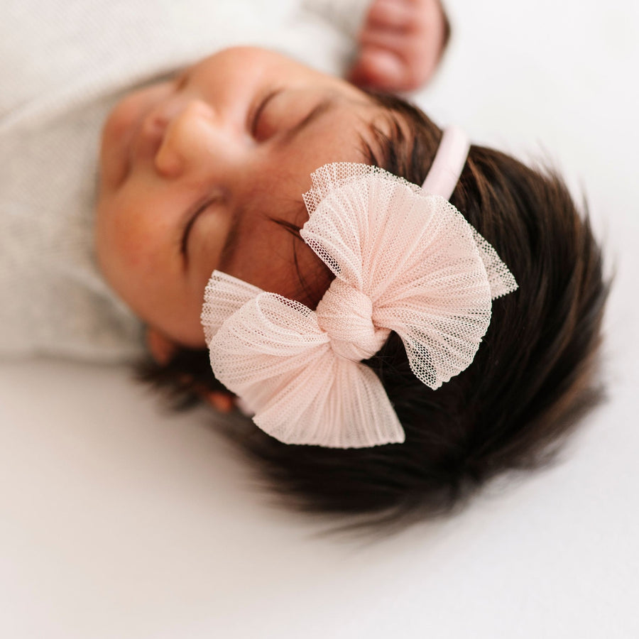 Tulle Baby Fab Small Skinny Headband - Various Colors