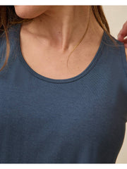Bamboo Nursing & Maternity Tank Top - Navy