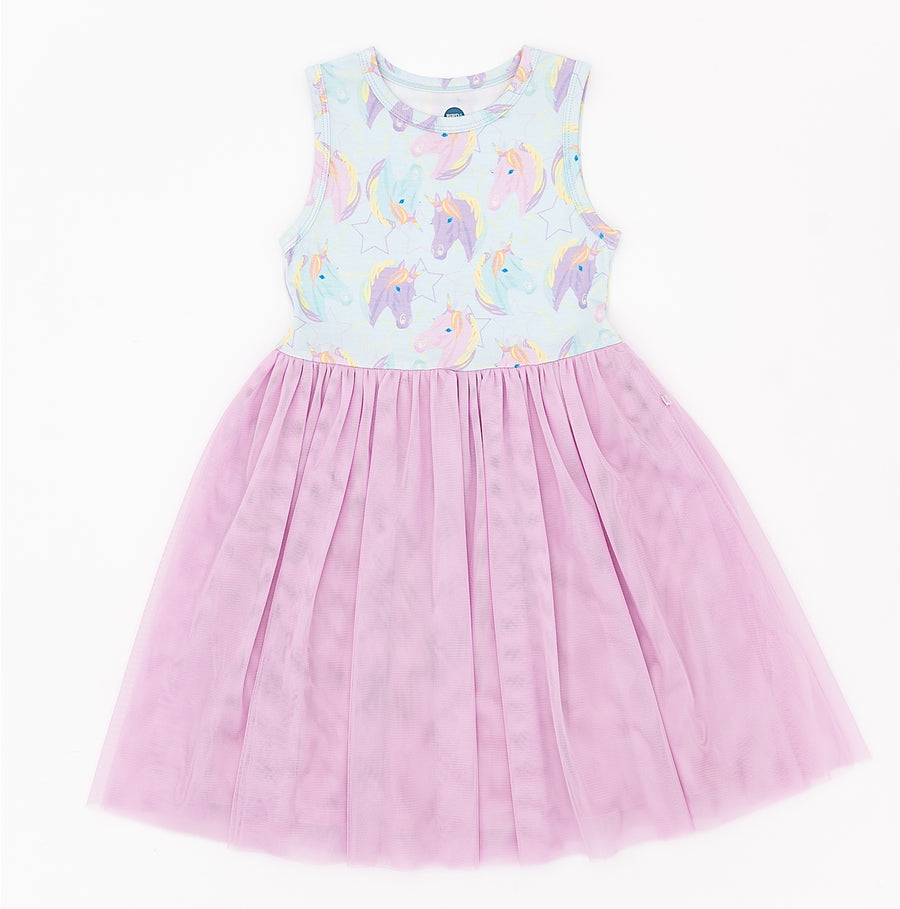 Bamboo + Tulle Dress - Unicorn Tutu Dress - Gemma