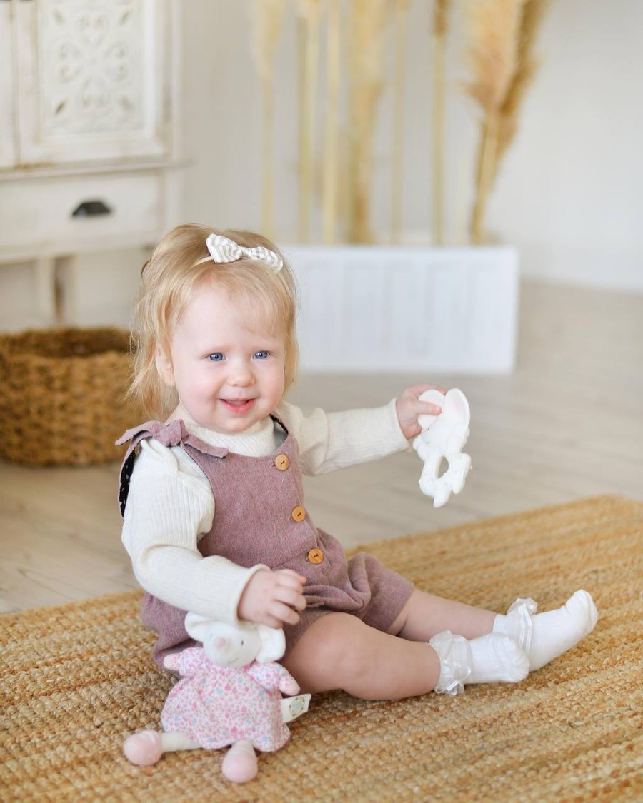 Meiya the Mouse Natural Rubber Teether