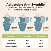 SOOTHE Swaddle Wraps - 3-Pack (Galaxy)