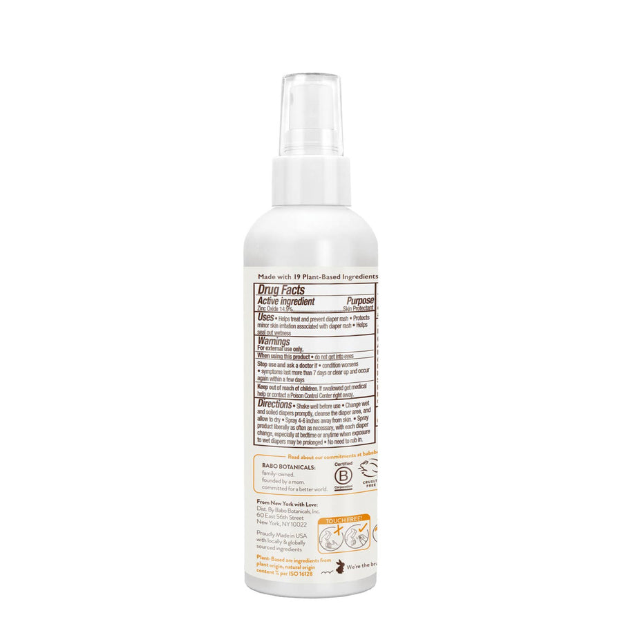 Sensitive Baby Fragrance Free Diaper Rash Cream Spray