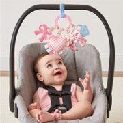 Bitzy Busy Ring™ Teething Activity Toy - Bow