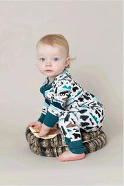 Bamboo Convertible Footie - Into The Wild