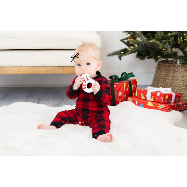 Silicone Christmas Teether - Holiday Snowman