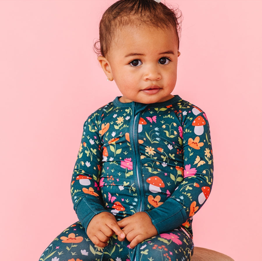 Bamboo Convertible Footie - Sylva